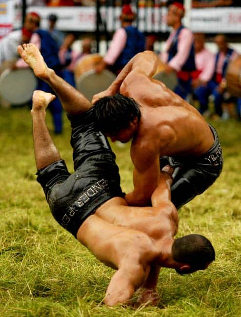 Wrestling In Turkey