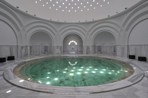 The thermal bath at Çelik Palas in Bursa (Source: Çelik Palace)