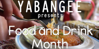 Introducing Food & Drink Month at Yabangee! food and drink month at yabangee