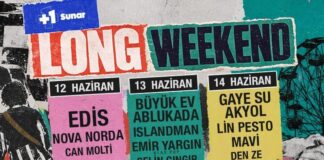 (June 12-14) +1 Presents: Long Weekend @ Kücükçiftlik Park