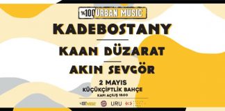 (May 2) 100% Urban Music – Kadebostany @ Küçükçiftlik Park