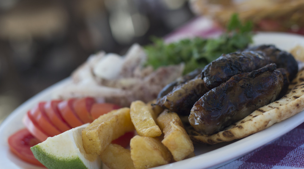 A delicious meal in Northern Cyprus (Source: L. Herman)