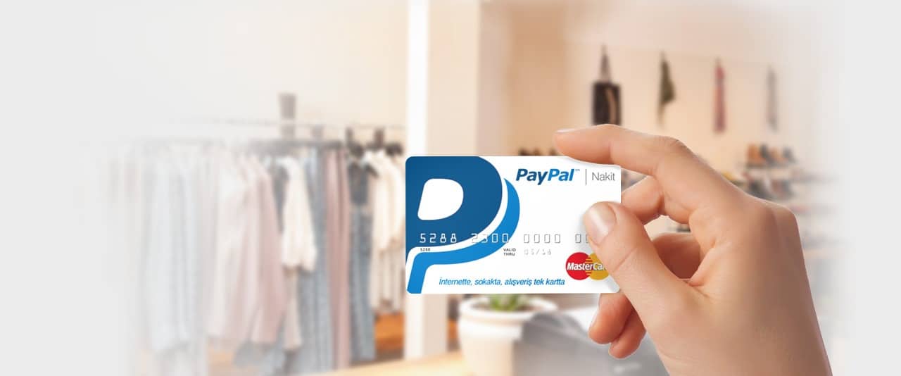 PayPal Nakit card, the bank-free option for shopping online