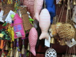 Handmade souvenirs at Nahıl