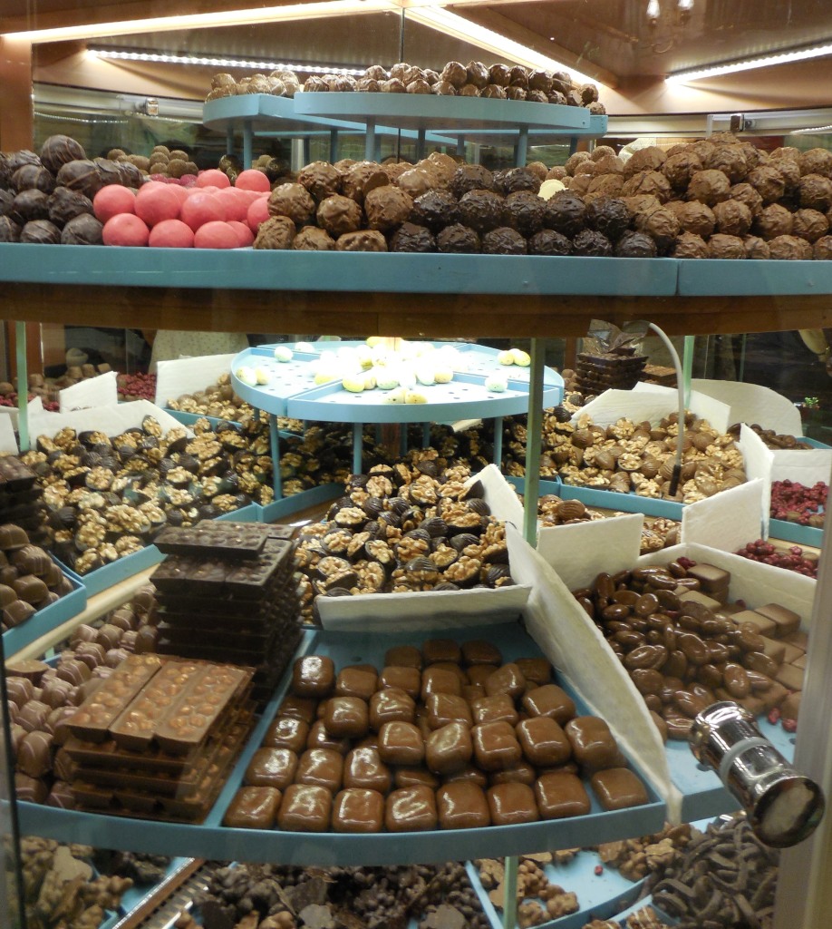 Chocolates at Rumeli Çikolatacısı in Istanbul