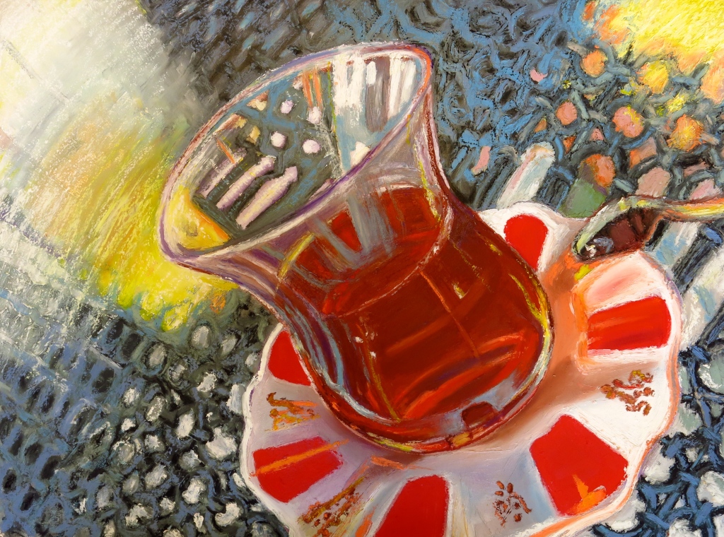 Turkish Tea Glass by Gabrielle Reeves