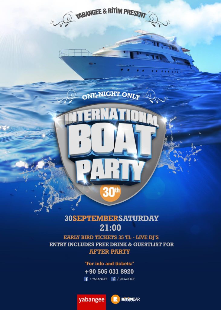 international boat party