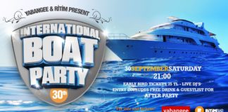 International Boat Party: Welcome to Istanbul by Yabangee & Ritim international boat party