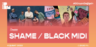 (PAST EVENT) Shame / Black Midi @ Zorlu PSM 100% Studio Shame Black Midi Zorlu
