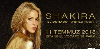 (Jul 11) Shakira “El Dorado” World Tour @ Vodafone Park