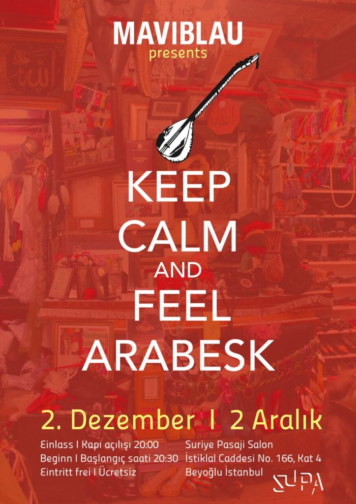 Keel Calm and Feel Arabesk