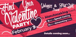 (Feb 9) Find Your Valentine Party @ Secret Location Find Your Valentine Party