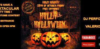“Holly Halloween” Costume Party @ Marjo Karaköy Holly Halloween