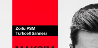 (May 5) Stagepass Presents: MAKSIM @ Zorlu PSM Turkcell Stage