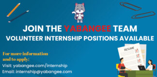 Yabangee Seeks Student Interns: Editorial & Communications Coordinator; Social Media & Video Coordinator