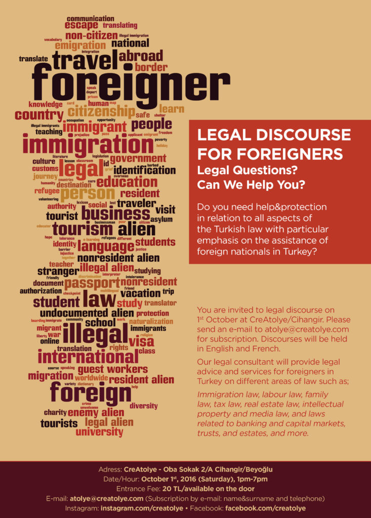Legal Discourse for Foreigners