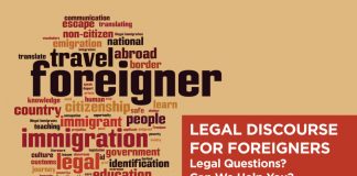 Legal Discourse for Foreigners @ CreAtolye Legal Discourse for Foreigners
