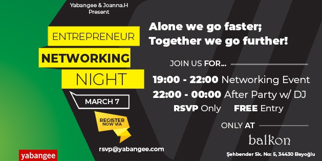 Entrepreneur Networking Night #1