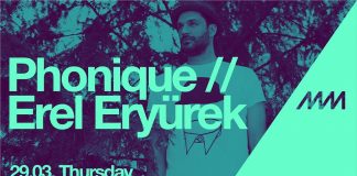 (Mar 29) Phonique // Erel Eryürek @ Minimüzikhol