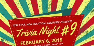 Yabangee Presents: Trivia Night #9 @ Sanat Nevizade Yabangee Presents Trivia