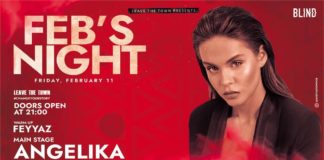 (PAST EVENT) Feb’s Night (Ft. ANGELIKA) @ Blind