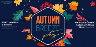 Sep 21 – Autumn Breeze Party by Senem Selimi @ Society Lounge Bar Autumn Breeze Party by Senem Selimi