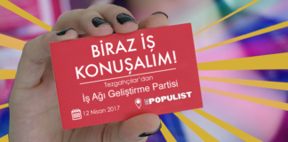 Tezgahçılar’s “Biraz İş Konuşalım!” @ ThePopulist Biraz İş Konuşalım!