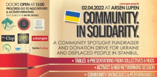 (PAST EVENT) Community in Solidarity: Fundraiser & Donation Drive for Ukrainians & Displaced People in Istanbul