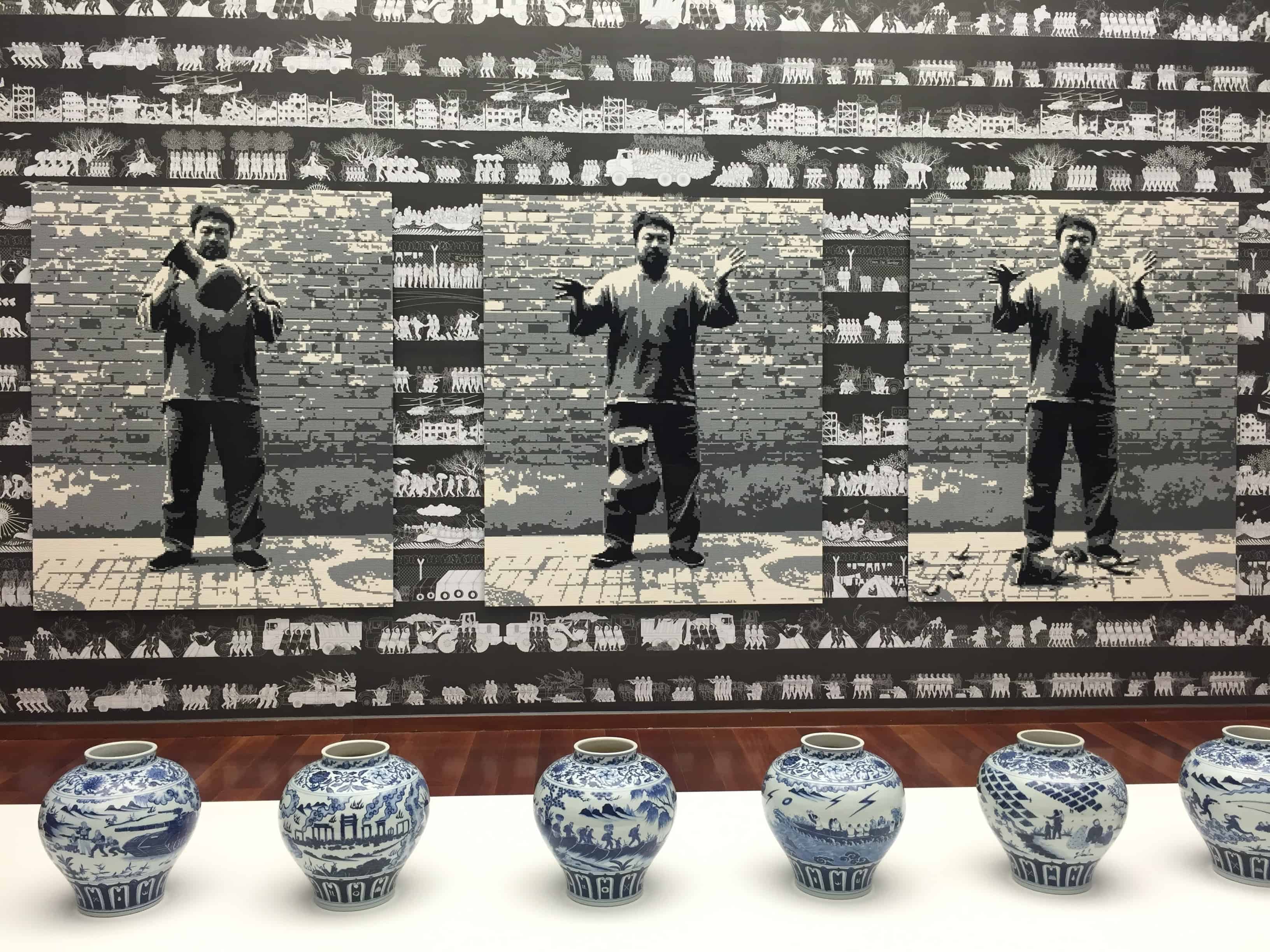 "Dropping a Han Dynasty Urn" by Ai Wei Wei at Sakip Sabanci Museum