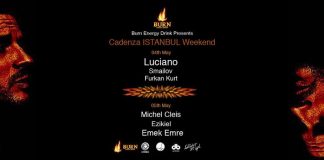 (May 4-6) Burn Energy Drink Presents: Cadenza Istanbul Weekend @ Hypnos Hall