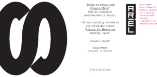 “Library for Memory and Eternity (Twin)” @ Ariel Sanat Library for Memory