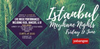 (PAST EVENT) Istanbul Meyhane Nights: Experiencing Meyhane Culture (Session #1)