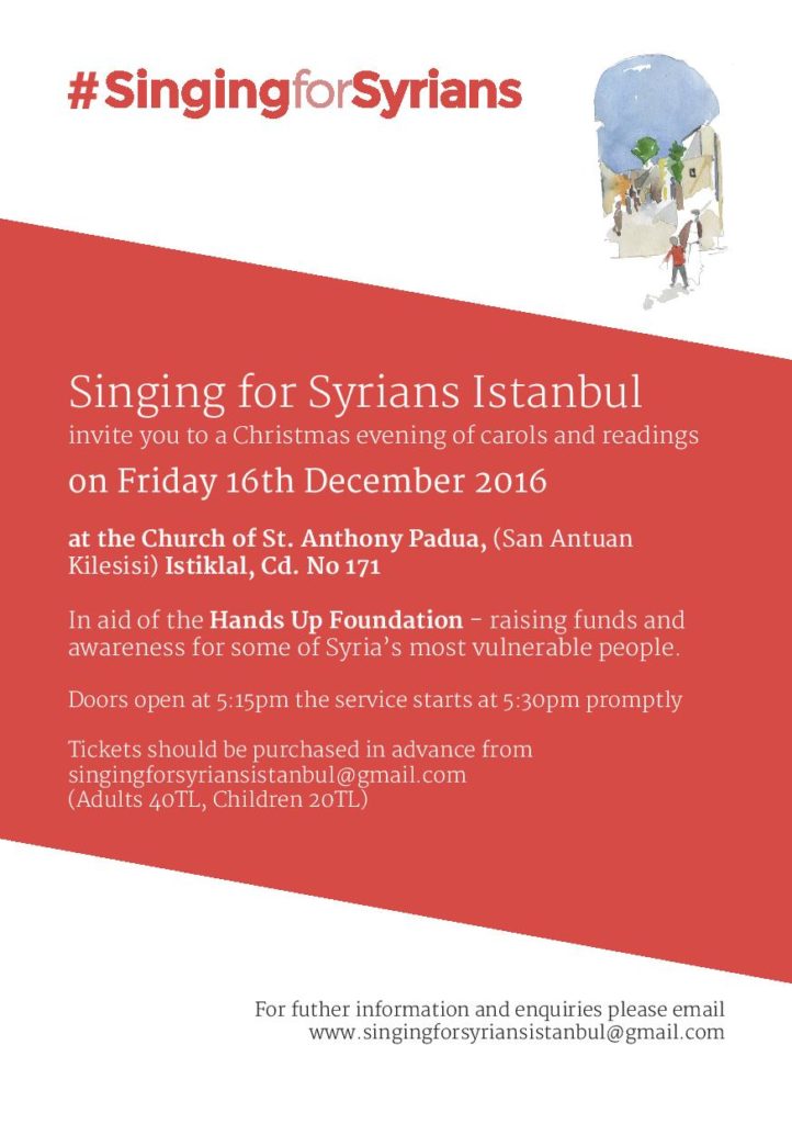 Singing for Syrians