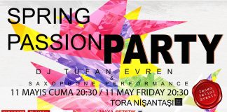 (May 11) Spring Passion Party @ Tora Nişantaşı senem selimi