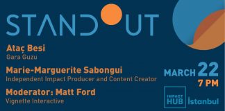 (Mar 22) Stand Out! @ Impact Hub Istanbul stand out!