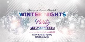 Winter Nights Party by Senem Selimi @ Society Lounge Bar winter nights party